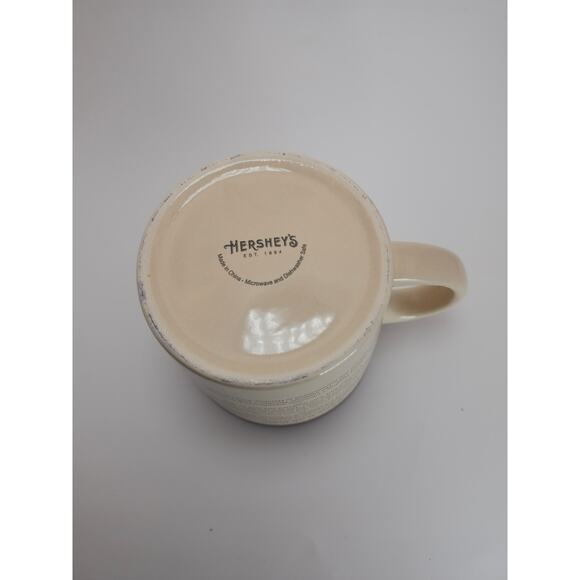 Vintage Hershey’s Mug Milton Hershey & Factory Where It All Began Beige Maroon - Picture 6 of 8